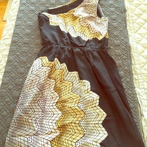 Aztec BCBG One Shoulder Dress